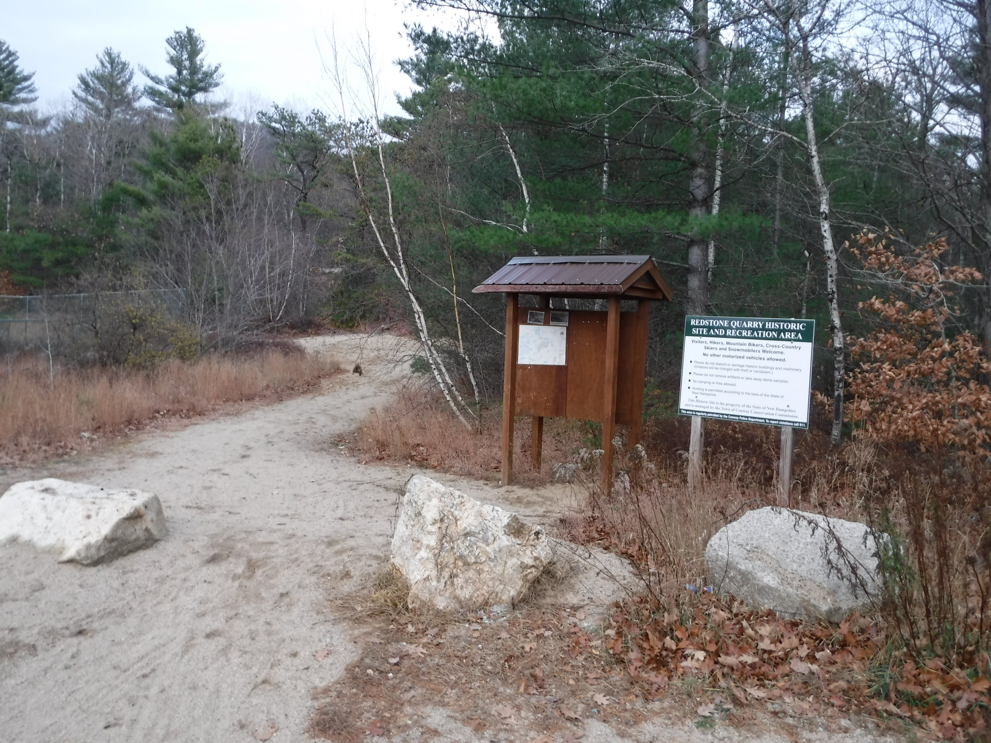 Redstone Quarry Trail Map Redstone Quarry Trailhead - Clio