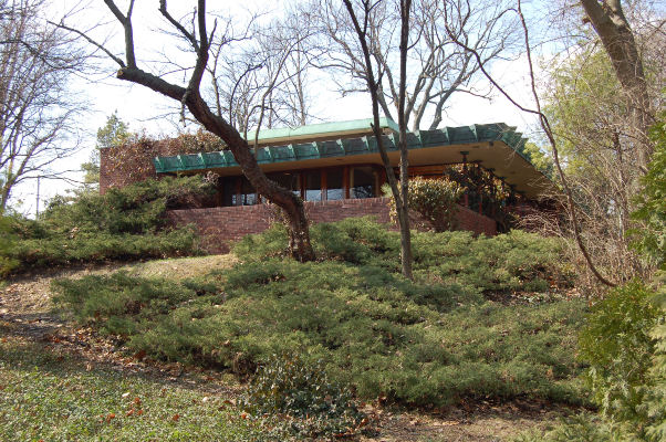 Samara was built in 1954 and is a perfect example of Frank Lloyd Wright's Usonian style of architecture. The Christians decided to have Wright design the house as well as the landscape.