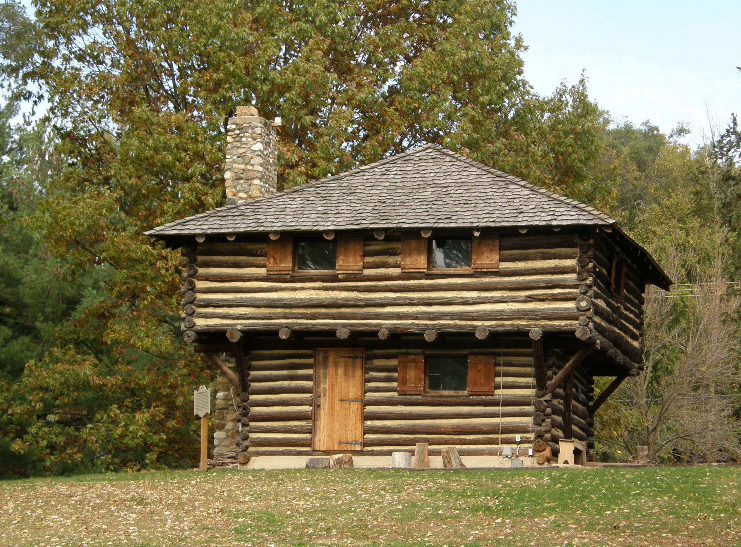 The French built Fort Ouiatenon to help protect the Ohio and Wabash Valleys from British incursion. The actual site of the fort is about a mile away. The British and Native Americans also occupied the fort.