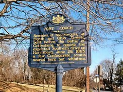 The fort was built as the people of Harrisburg braced for an invasion.