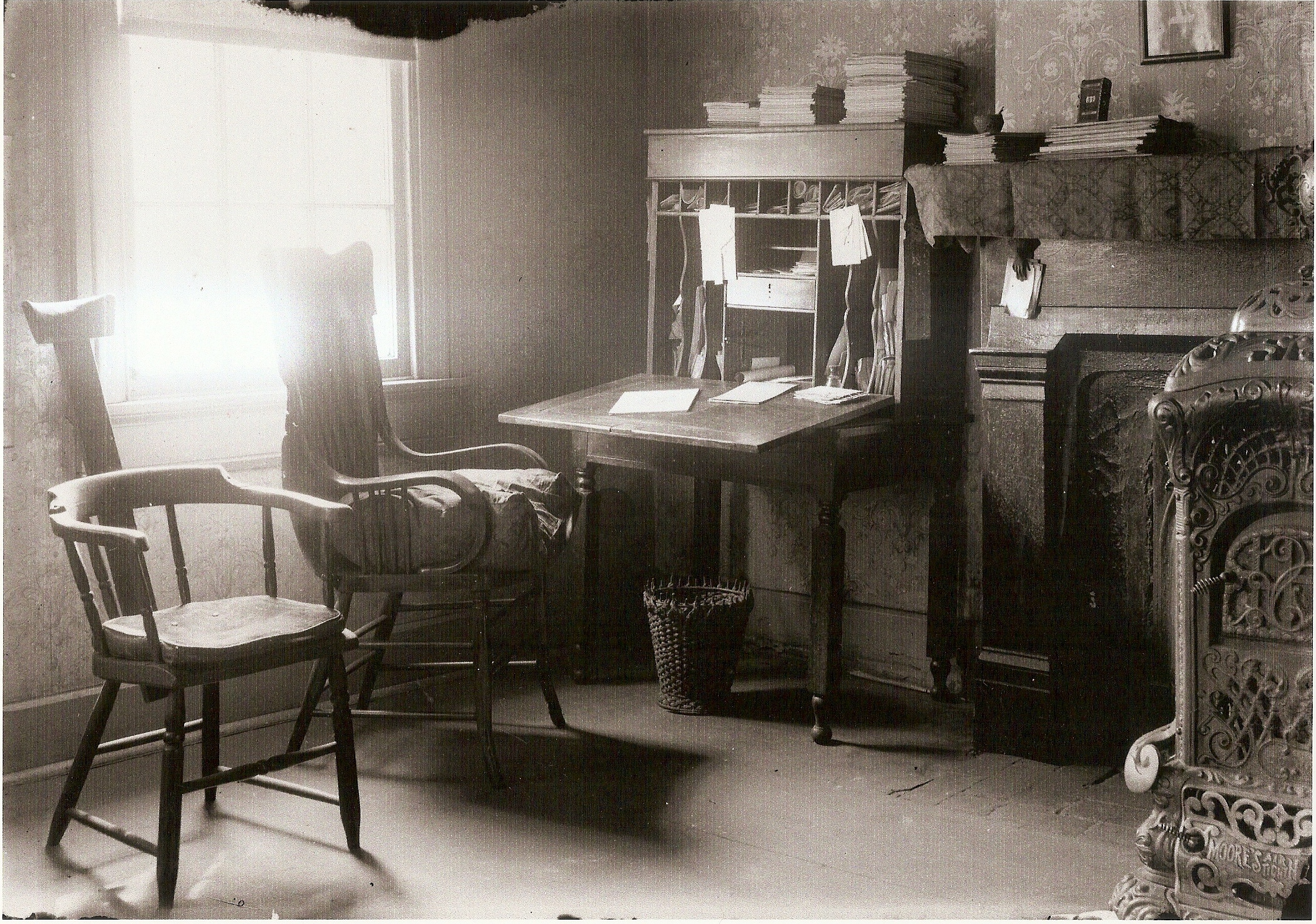Historic photo of the office