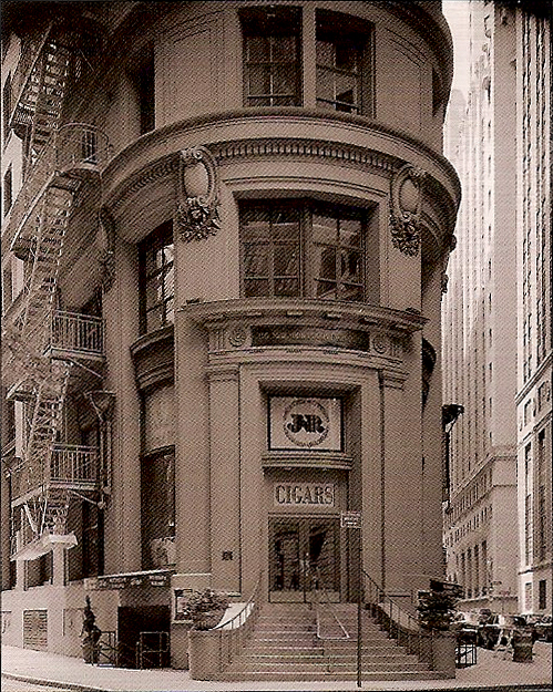 The New York Cocoa Exchange; 82-92 Beaver Street, at Pearl Street; 1904, architects Clinton & Russell.