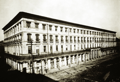 Undated photo of the hotel