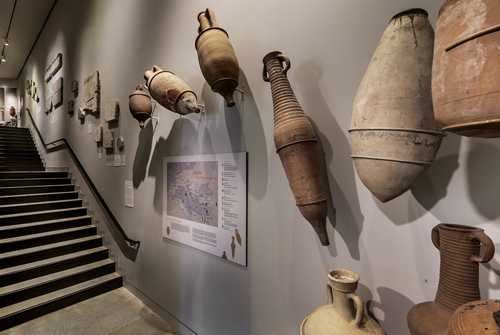 Exhibits in the Kelsey Museum