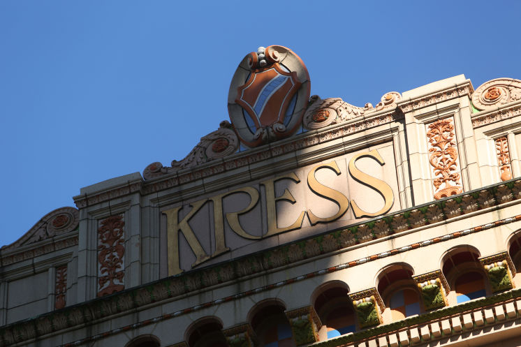 Close up of the roofline