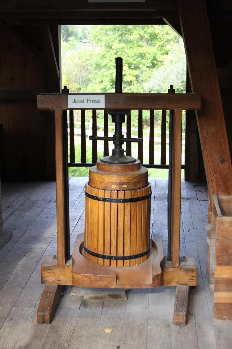 A cider press