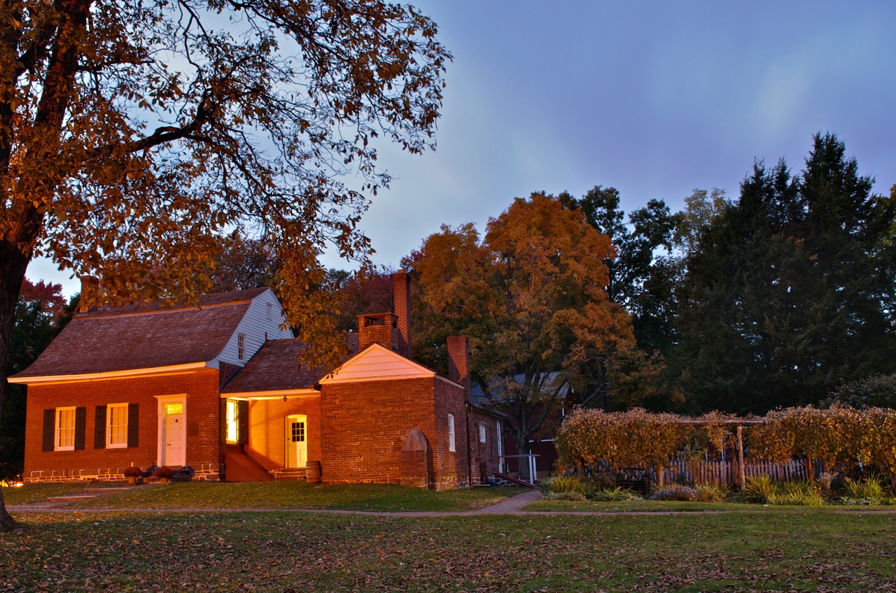 The Jacob Blauvelt House, sunset. Photo credit: Dorice Arden