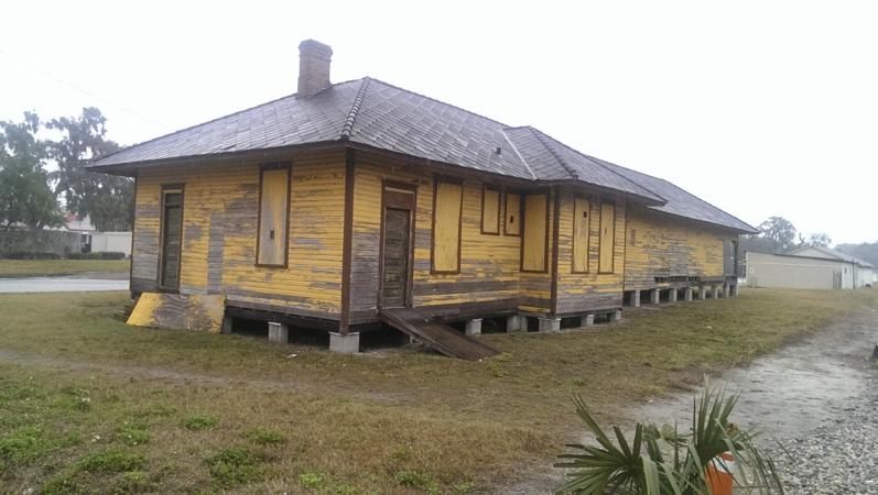 Another view of the Apopka Seaboard Air Line Railway Depot