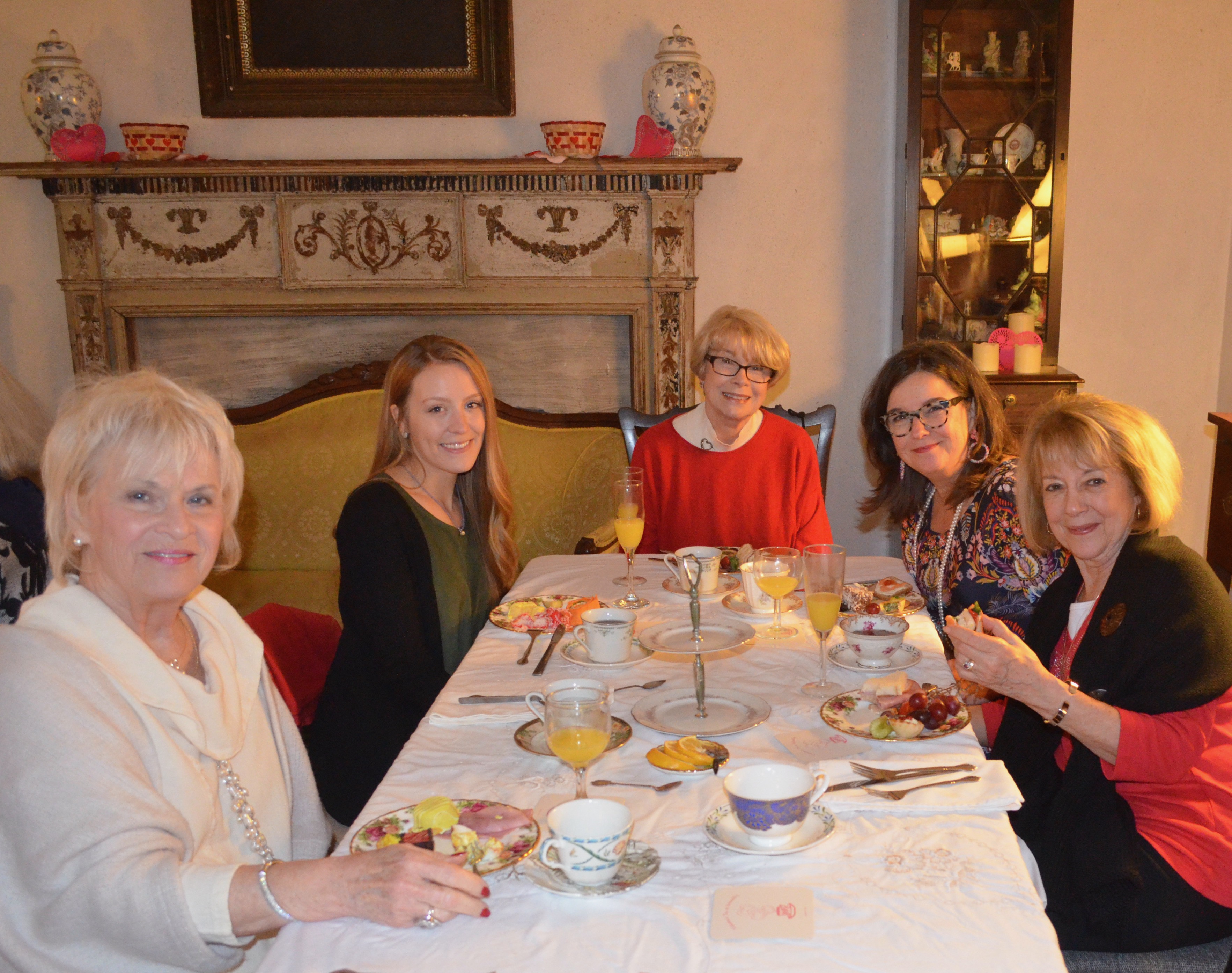 Valentine's Tea at the "Old Tabby