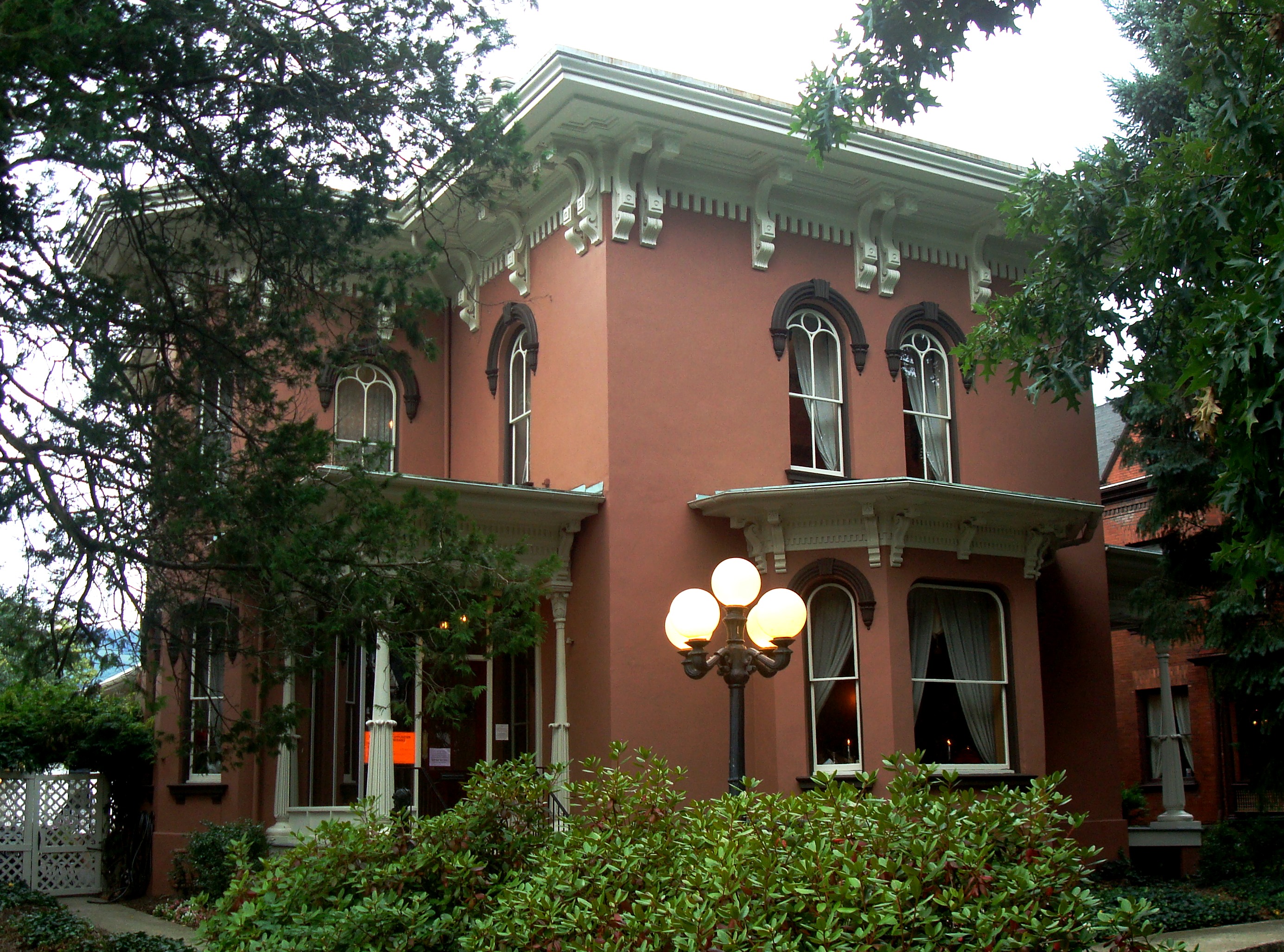 The Peter Herdic House, at 407 West Fourth Street, one of the original homes on Williamsport's Millionaires Row, is the centerpiece of the historic district. The building is now a fine-dining restaurant but is also maintained as a small museum.