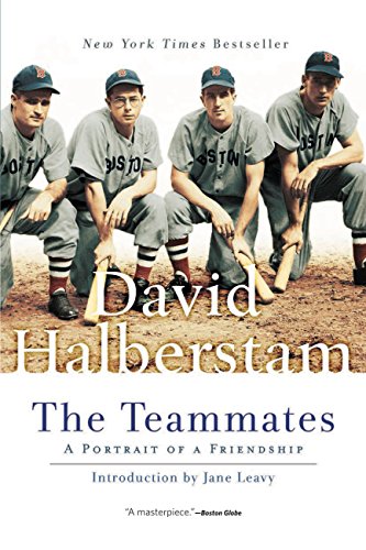The bestselling novel "The Teammates: A Portrait of a Friendship" written by David Halberstam. The statue is named after the title of the book.