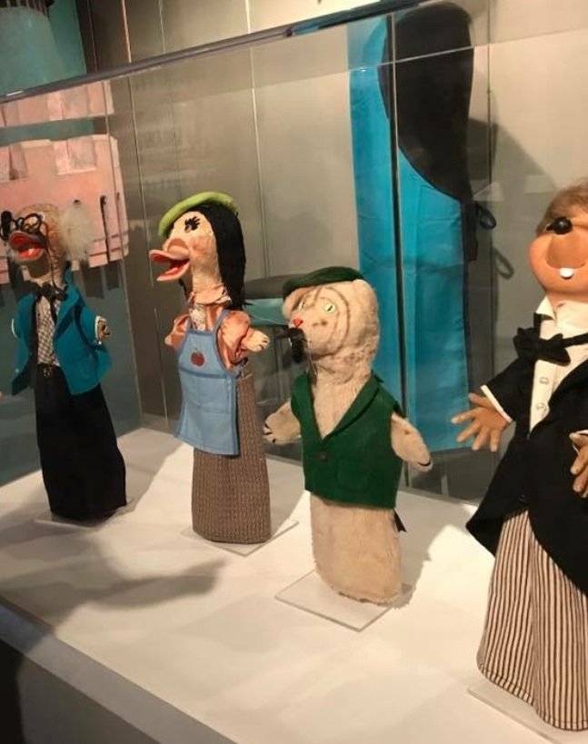 The original puppets from the original Mr. Rogers’ Neighborhood show at the Heinz History Museum.