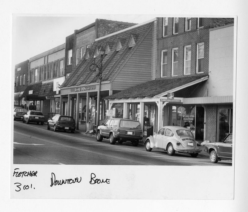 Downtown Boone--Boone Drug Co., and Our Daily Bread