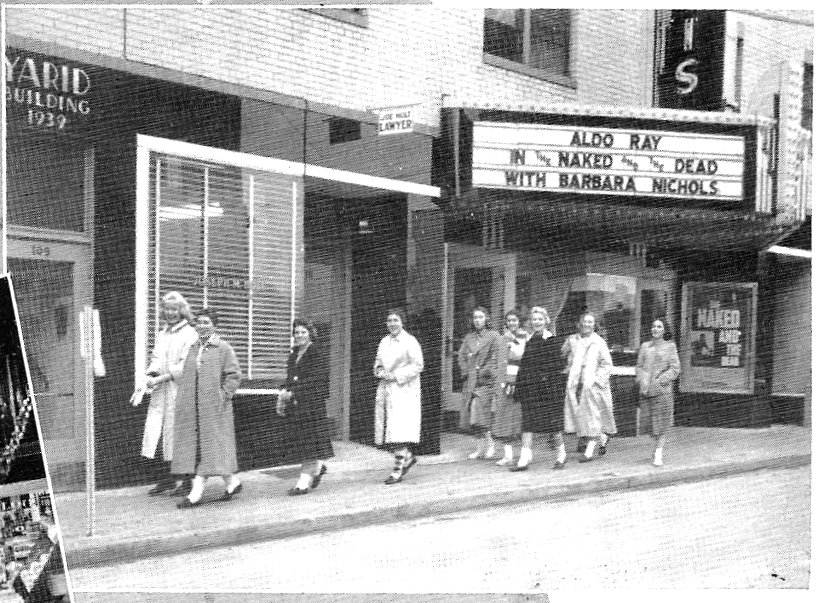 Lewis Theatre, 1959. Photo courtesy of Greenbrier Historical Society.