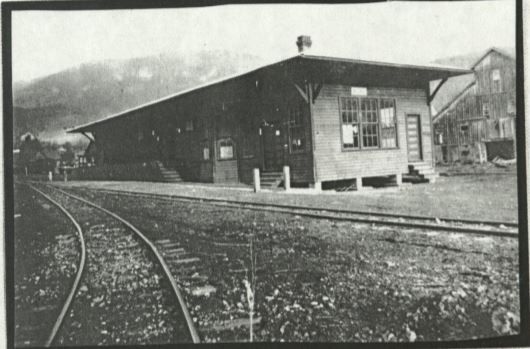 From 1917 to 1940, this building housed the maintenance station for Tweetsie Railroad.