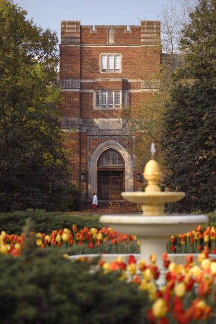 The front doors Keller Hall