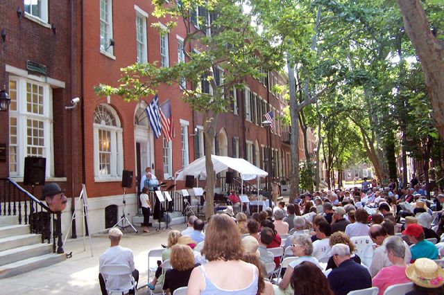 The Rosenbach conducts its Bloomsday Festival which celebrates the life and work of James Joyce every June 16th.