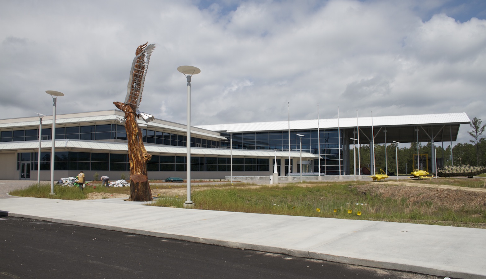 The INFINITY Science Center opened in 2012 and focuses on the STEM subjects, aerospace,and earth science.