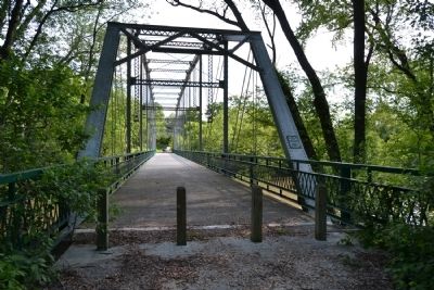 View of the bridge on the north end.