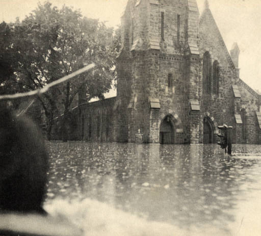 Christ Episcopal Church in the 1936 Flood