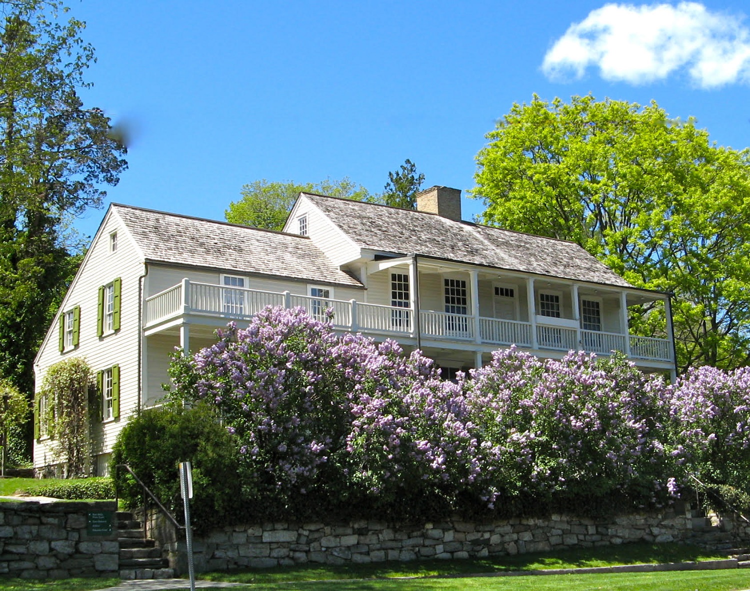 Bush-Holley House today - front view