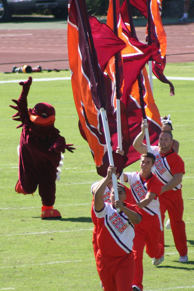 Virginia Tech's mascot, the HokieBird; image courtesy of CC BY 3.0, https://en.wikipedia.org/w/index.php?curid=14199747