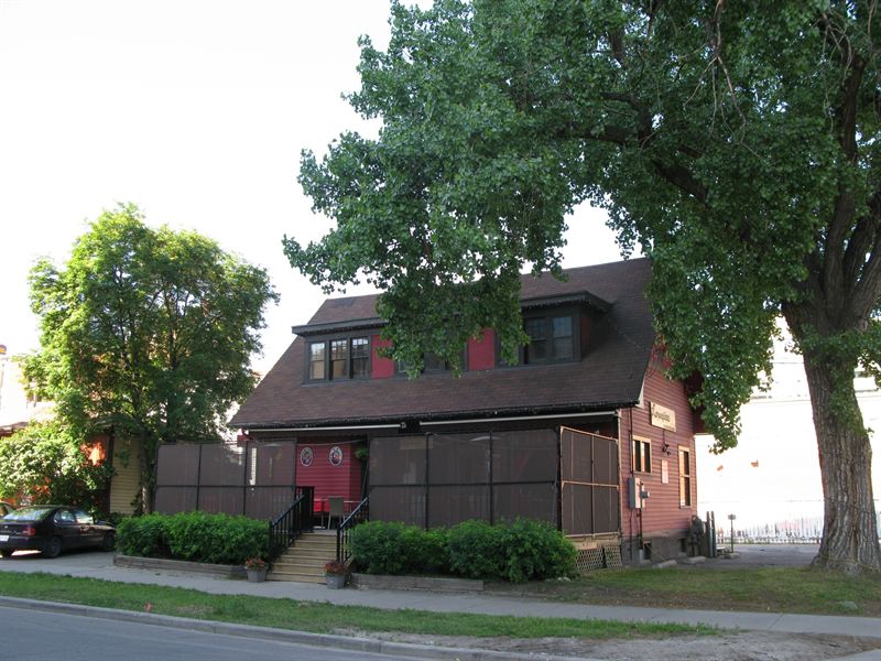 George Stanley Childhood home, east and north elevation 