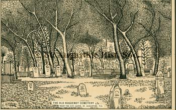 A postcard drawn in pen of the Cemetery in the 1940s. If interested you can purchase a copy from the link below