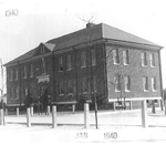 Fort Tilden Building 1 was constructed by the WPA.  Shown here in 1940.