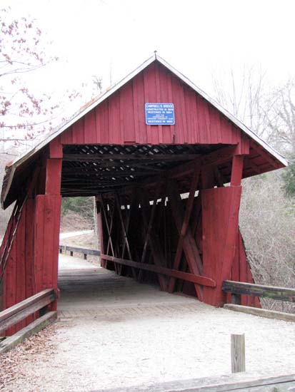 Back side of bridge