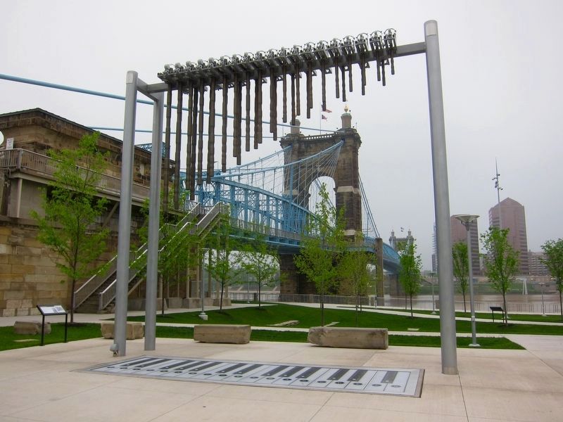 The World's Largest Chime Foot Piano was built by the Verdin Company in 2015.