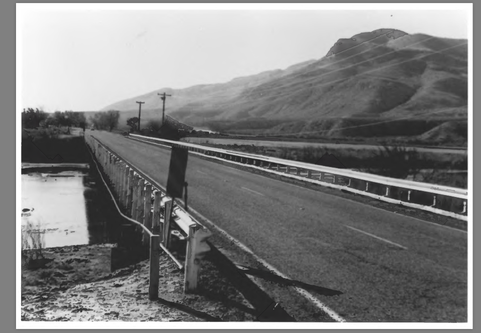 Blast from the Past: Rio Grande Bridge at Radium Springs (circa 1985)