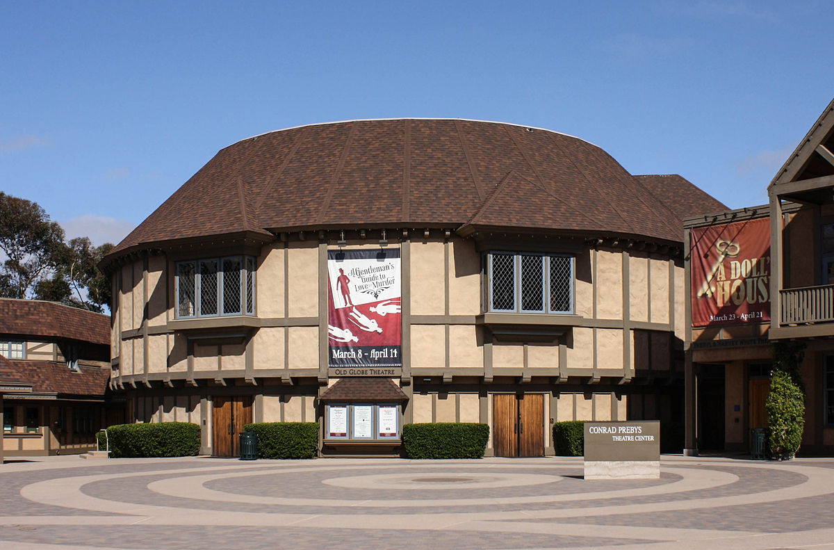 The Old Globe Theatre in San Diego is one of the nation's premiere regional theatres.