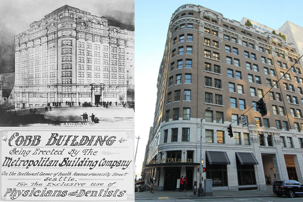 The Cobb Hotel was constructed between 1909 and 1910.