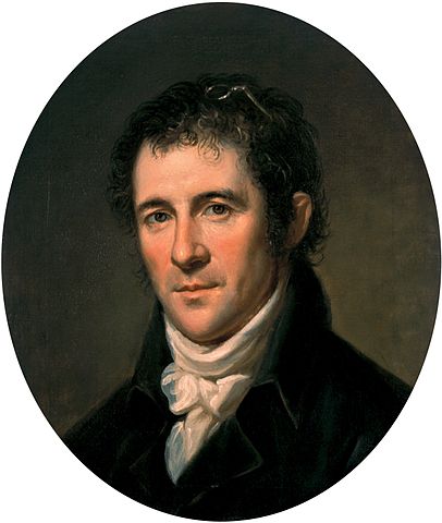 (Ca. 1804) Portrait of Benjamin Henry Latrobe by Charles Willson Peale