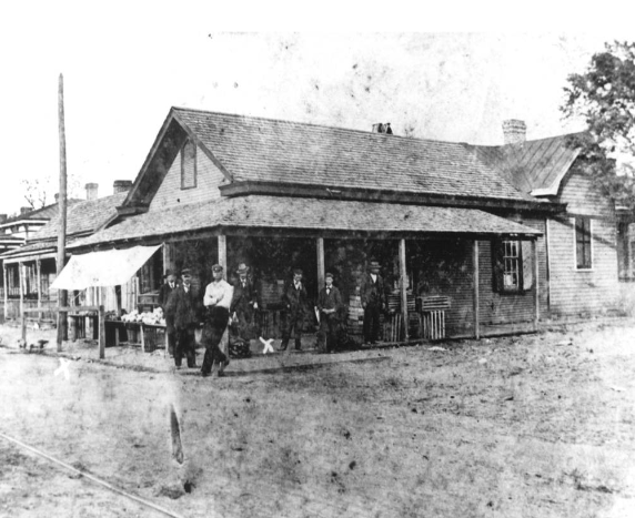 Intersection of Fourth and Harnett, November 1898
http://www.history.ncdcr.gov/1898-wrrc/report/Chapter5.pdf