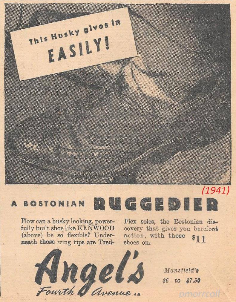 An ad for Angel's from 1941