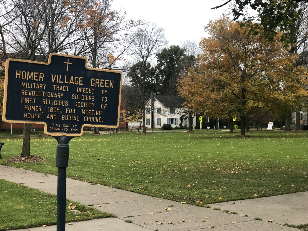 Homer Village Green Landmark