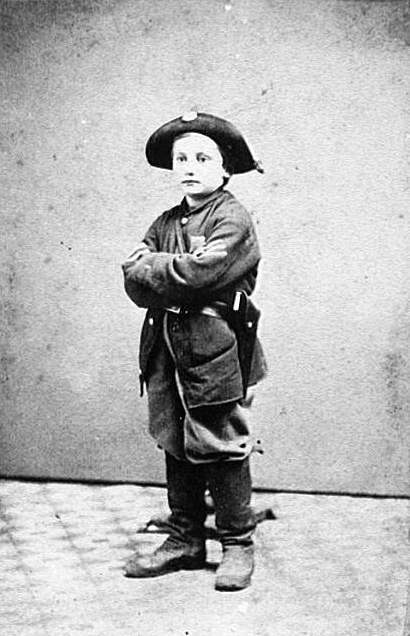 Drummer boy Clem during the American Civil War. (Credits: Public Domain)