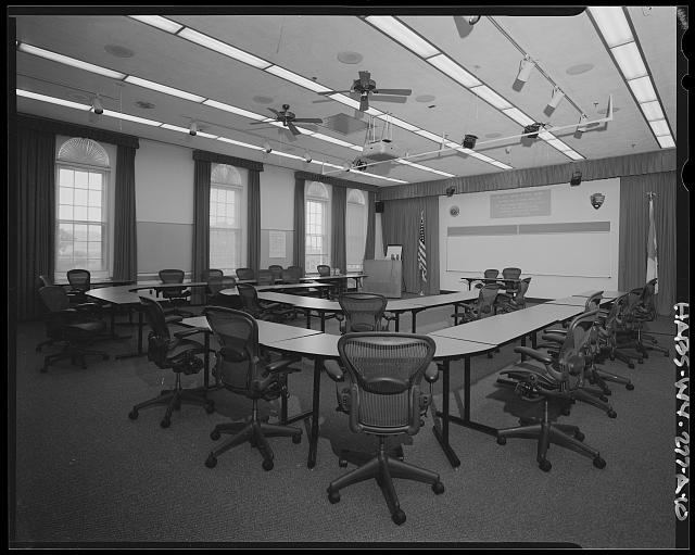 Table, Building, Window, Desk