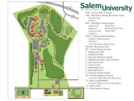 campus map