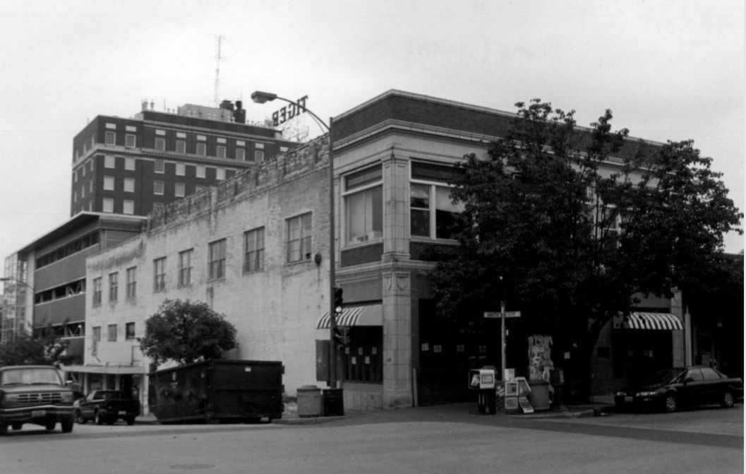 2003 photo of southeast corner of Ballenger Building while undergoing renovation (Sheals)