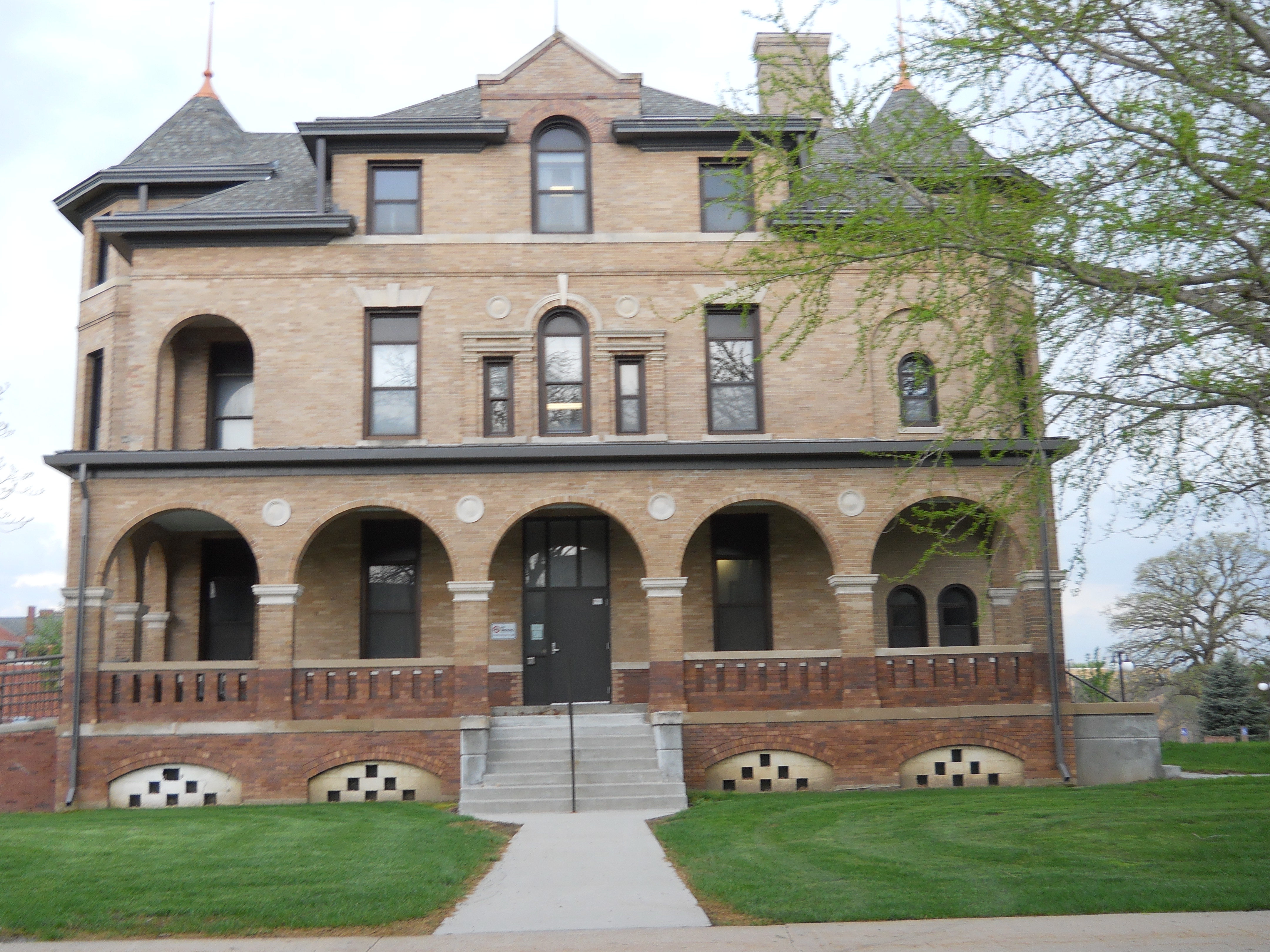 Building previously used as General Hospital.