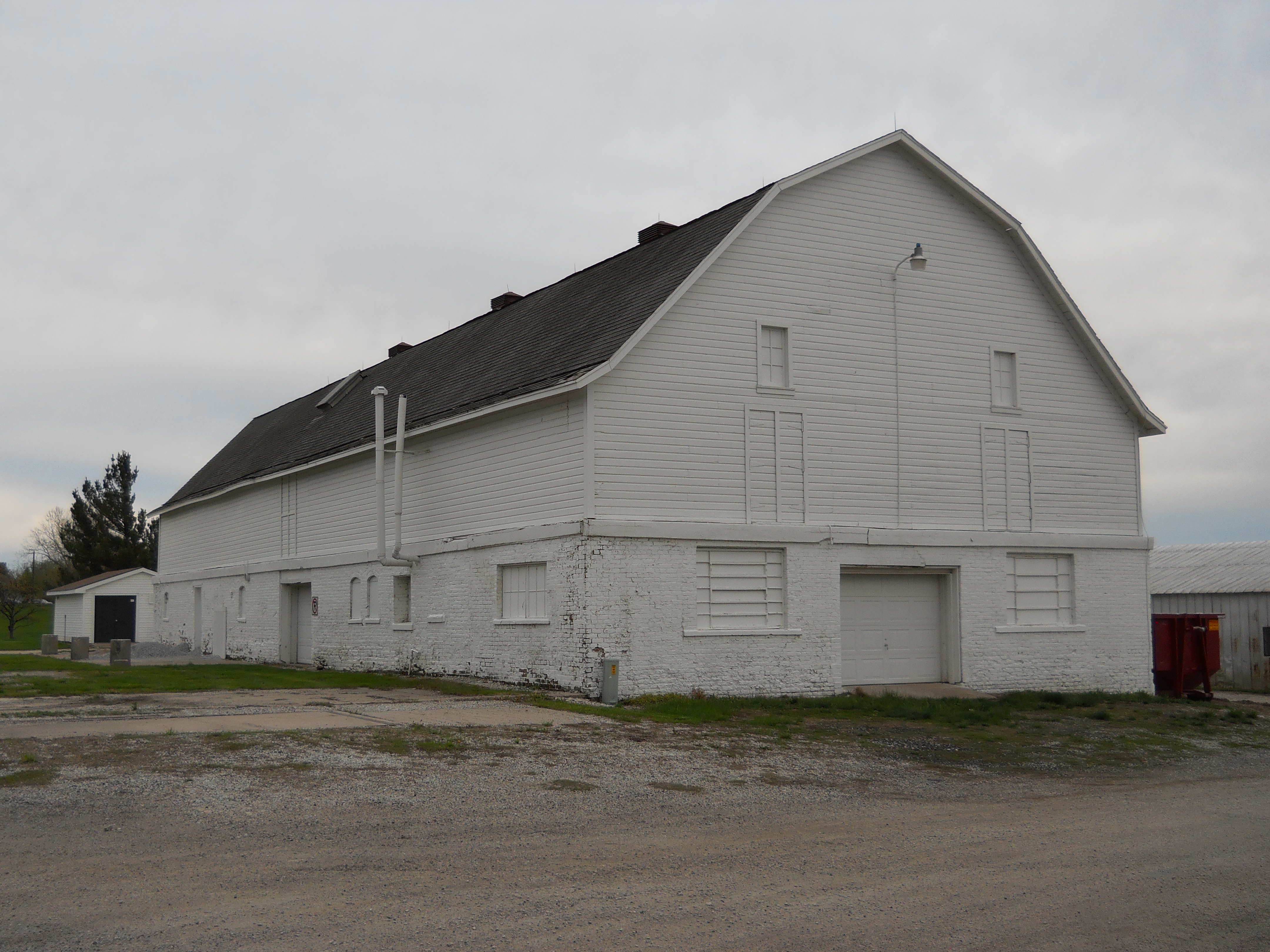 Asylum barn. No longer in use.