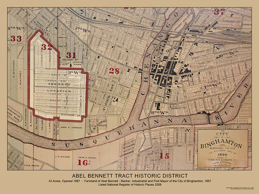 Abel Bennett Tract Historic District