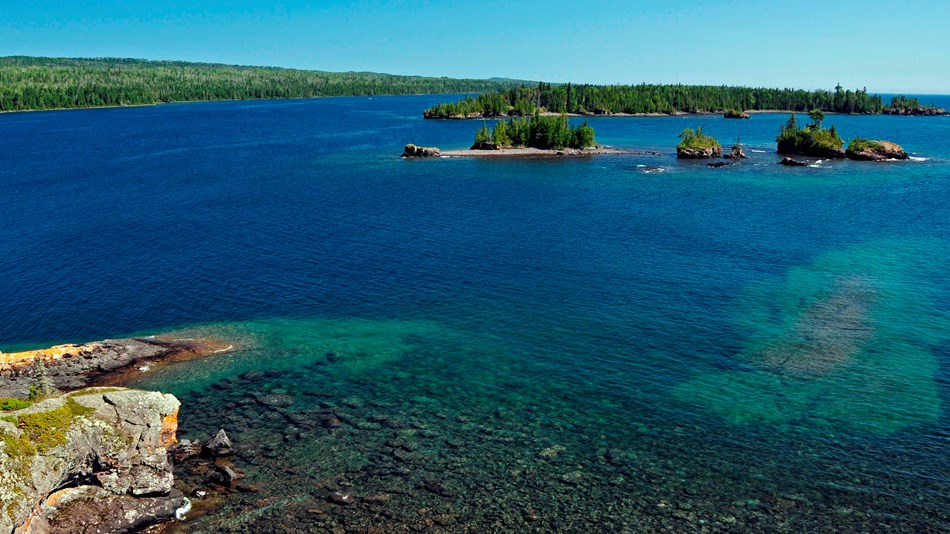 Native American Copper Mining Pits at Isle Royale Clio