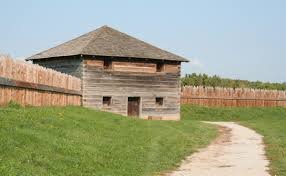 The centerpiece of this National Historic Landmark is the reconstructed fort and nearby visitor's center.