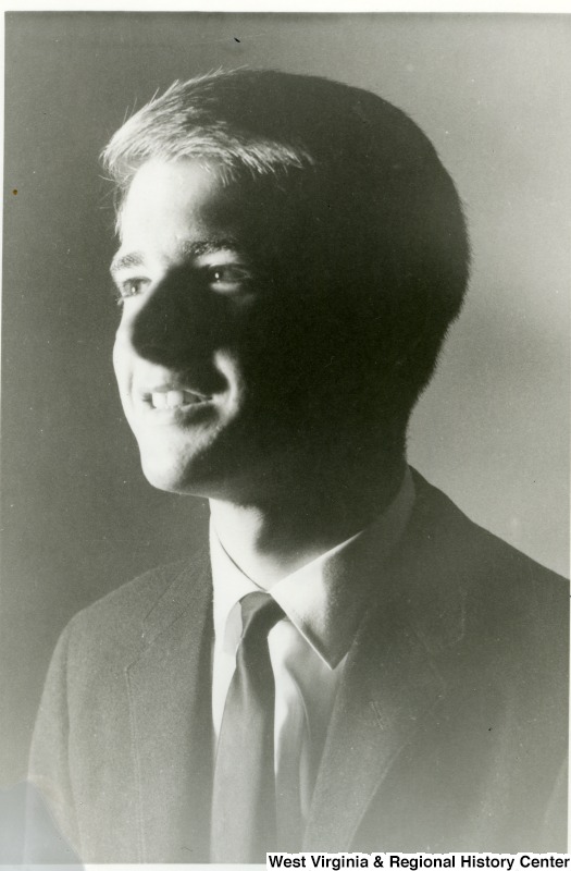 Thomas Bennett (ca. 1967) - The campus ministry center was renamed the Bennett House after he died in the Vietnam War. Photo credit: West Virginia & Regional History Center, WVU Libraries