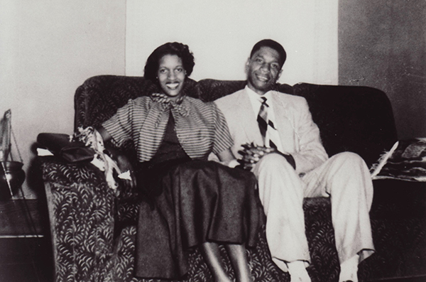 Medgar and Myrlie Evers were married in 1951.