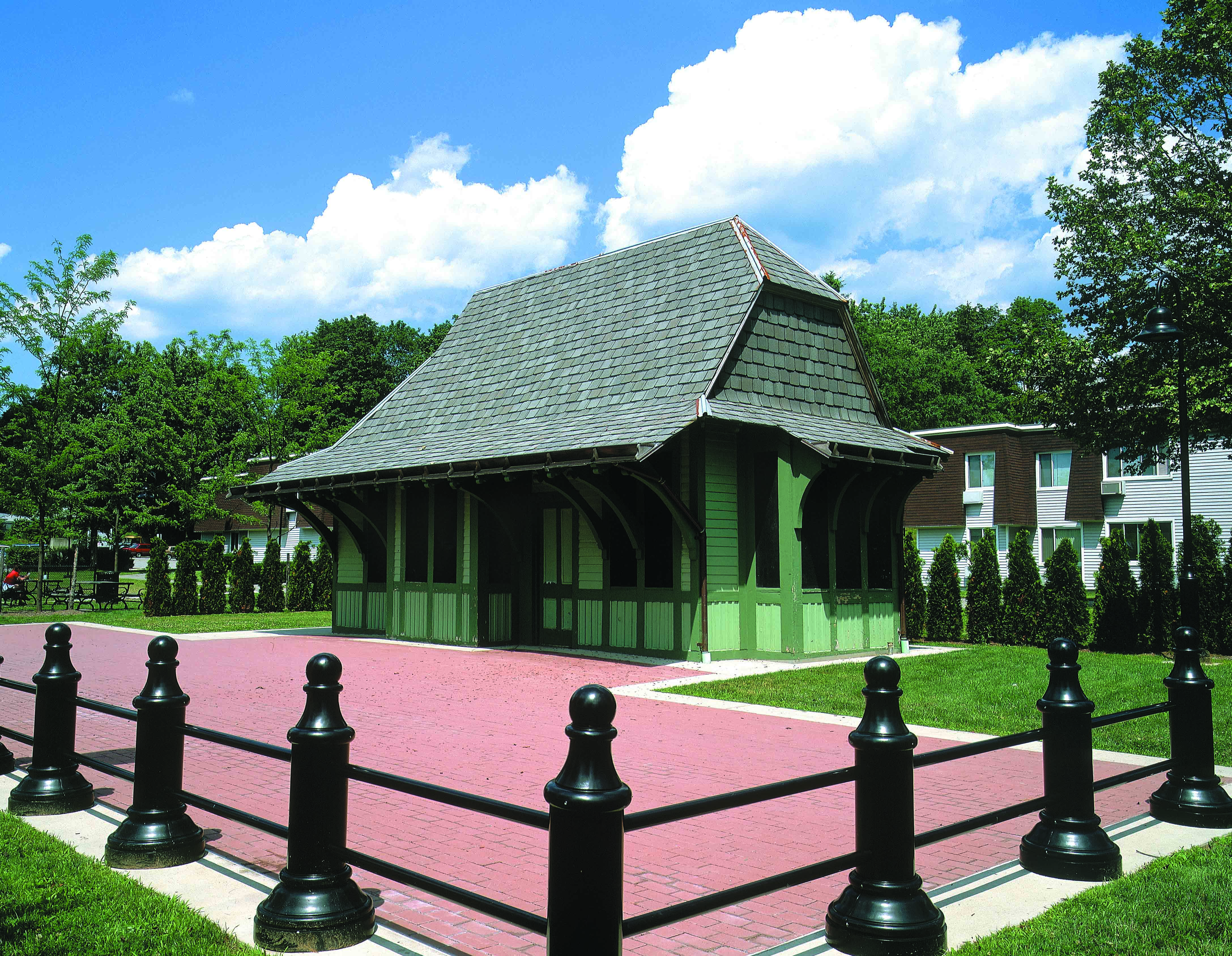 Yorktown Heights Railroad Station.